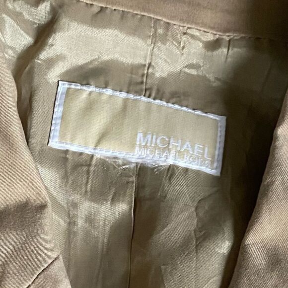 Michael Michael Kors Tan Button Front Jacket - Picture 12 of 12